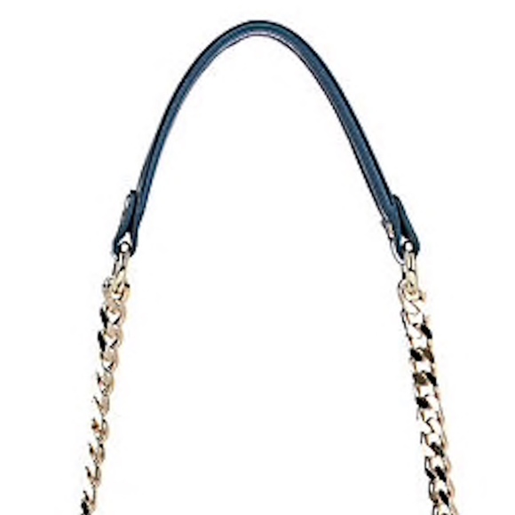 VERSACE Collection Leather Shoulder Bag NWT Aegean - Picture 8 of 8